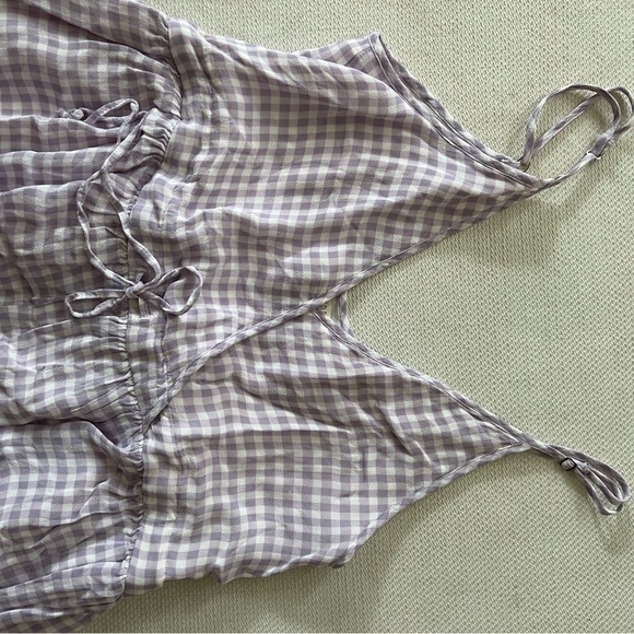 Christy Dawn Lincoln Dress In Lavender Gingham - Picture 8 of 13